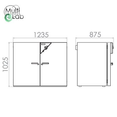 Binder BD 400 (dimensiuni)
