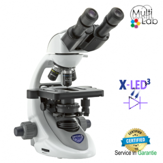 Microscop binocular cu corectie la infinit și mărire de 40x-1000x » Optika B-292PLi