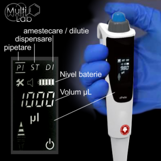 dPette+10 Pipeta Electronica monocanal