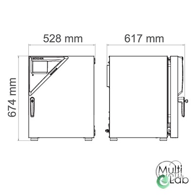 Binder CB 56 & CBO 56 (dimensiuni)