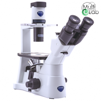 Microscop inversat trinocular cu contrast de faza » Optika IM-3
